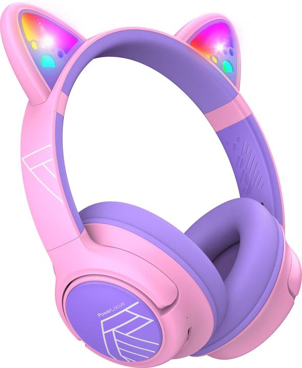 PolarPro PowerLocus Bobo Cat Ears Wireless Headphones for Kids