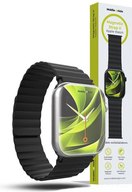 Immagine prodotto Mobile Origin Magnetic Watch Strap II black/black - Apple Watch 49mm/46mm/45mm/44mm