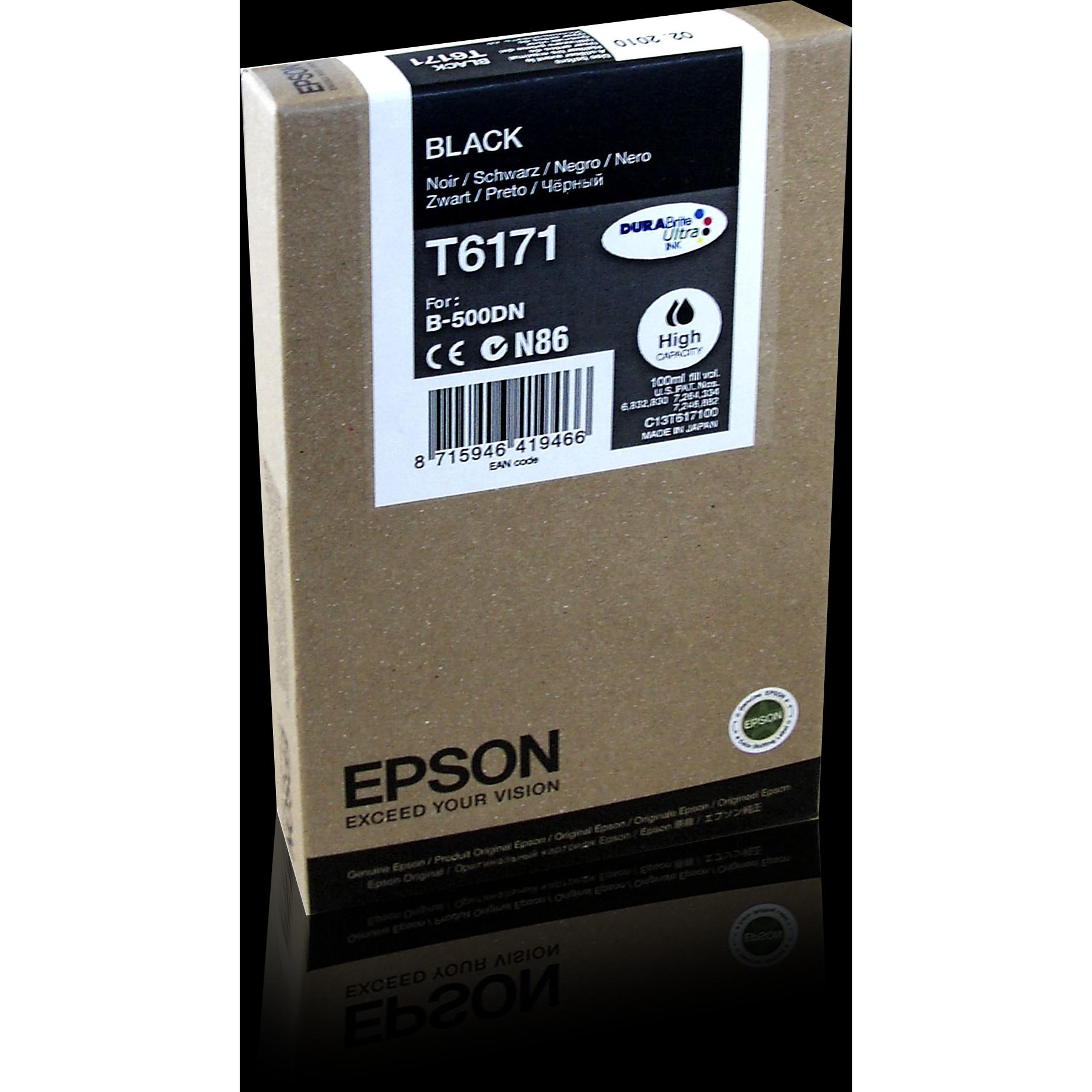 Epson, Druckerpatrone, T6171 (BK)