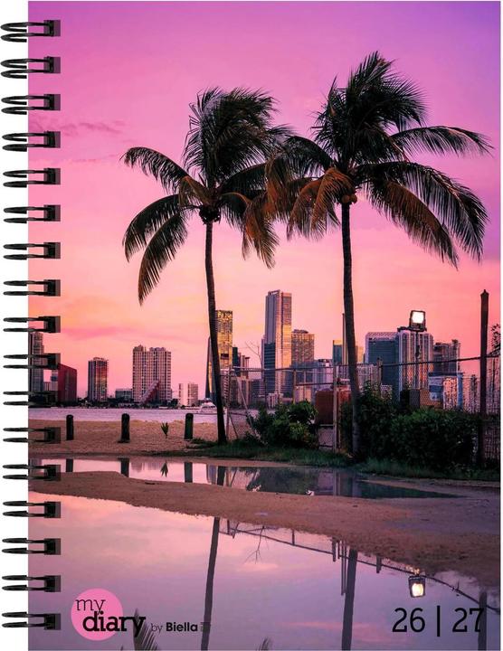 Image du produit Biella Agenda scolaire mydiary Wire-O (12 x 16,5 cm, 1 semaine / 2 pages)