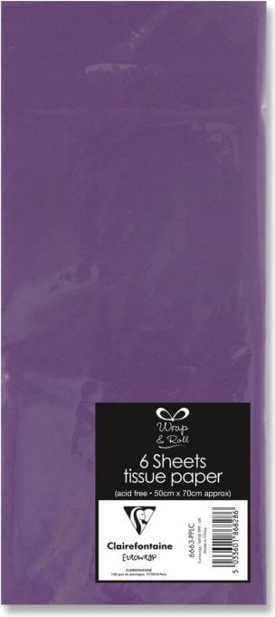 Produktbild Clairefontaine Seidenpapier Packung (6x)