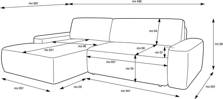 Actual product image Vente-unique Daviso (Corner sofa)