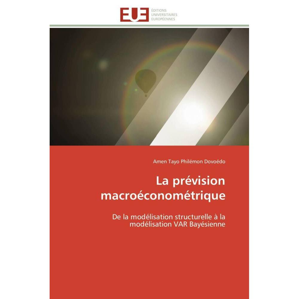 La prévision macroéconométrique, Fachbücher