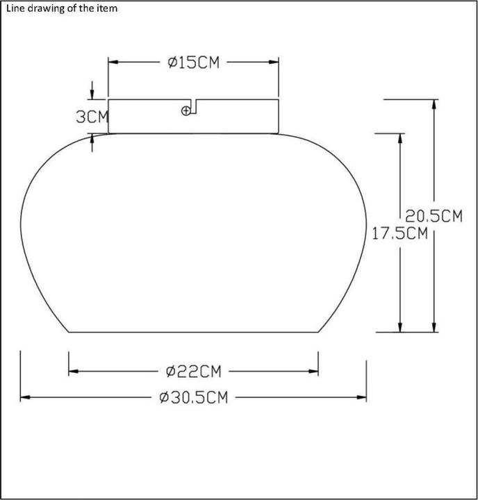 Actual product image Lucide Judi (E27)
