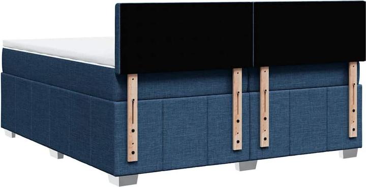 Produktbild vidaXL Bo x springbett mit Matratze 200 x 200 cm Stoff (200 x 200 cm)