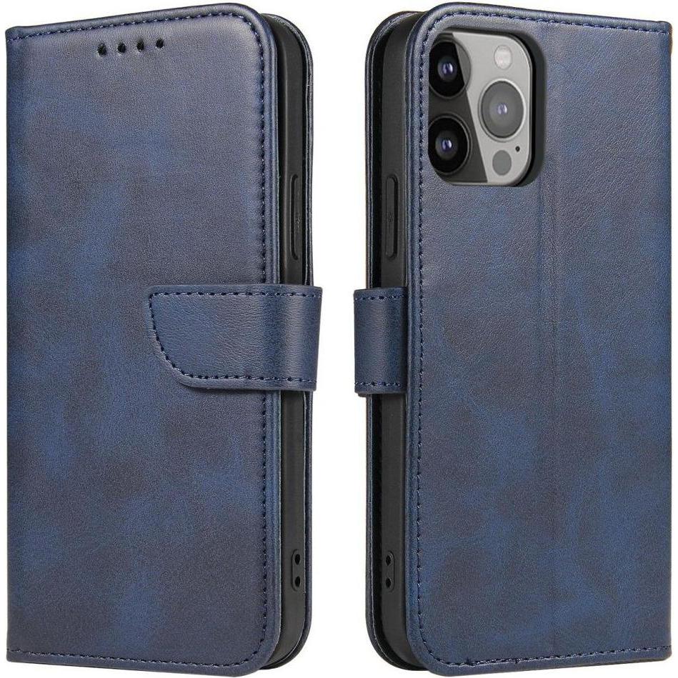 Hurtel Magnethülle für Samsung Galaxy A54 5G Hülle mit Flip Wallet Ständer blau (Samsung Galaxy A54 5G), Smartphone Hüll...