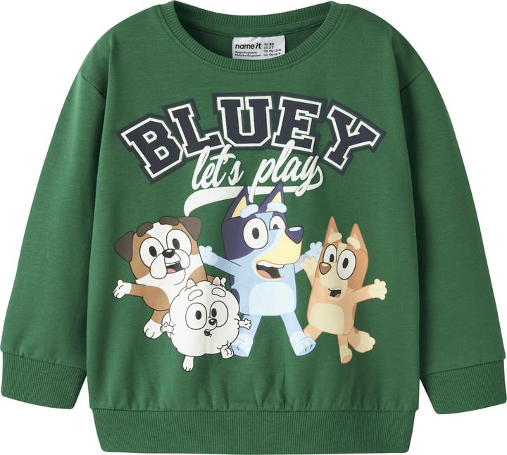 Produktbild Name it Nmmjust Bluey Nreg Sweat Unb Noos Sky (110)