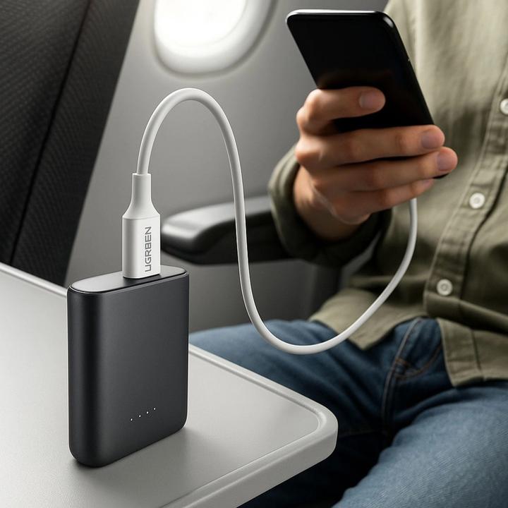 Produktbild Ugreen USB C – USB C (1 m, USB 2.0, 100 W)