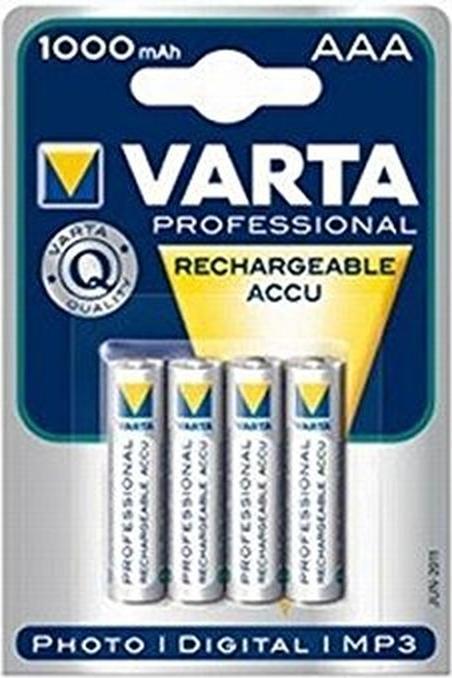 Productafbeelding Varta Recharge Accu Power (4 Pcs., AAA, 1000 mAh)