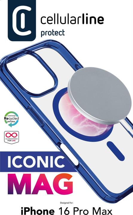 Produktbild Cellularline Iconic MAG MagSafe Case (Apple iPhone 16 Pro Max)
