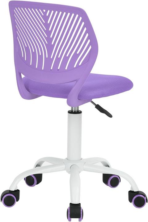 Actual product image FurnitureR Office Chair Fabric Seat Ergonomic Study Without Armrest
