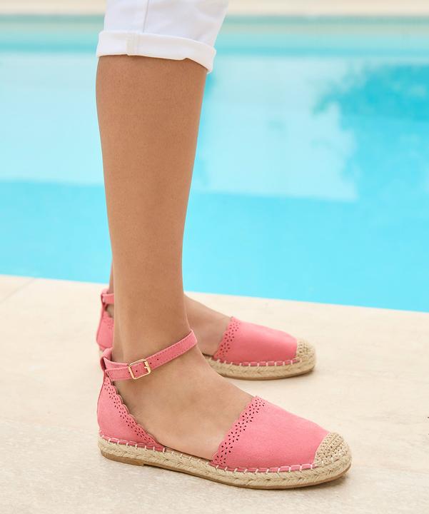 Produktbild Joe Browns Scalloped Edge Microsuede Espadrille Sandals (42)