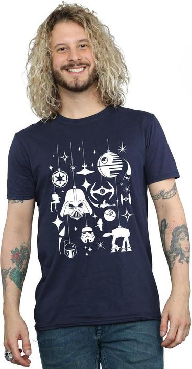 Image du produit Star Wars - T-shirt CHRISTMAS DECORATIONS - Homme (L)