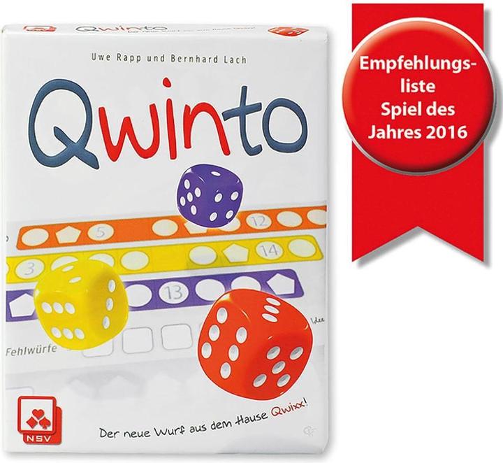 Actual product image NSV Qwinto (German, English, French, Italian)