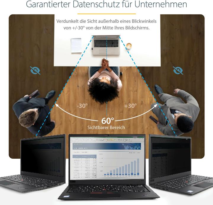 Produktbild StarTech 17.3" Privacy Filter (17.30", 16 : 9)