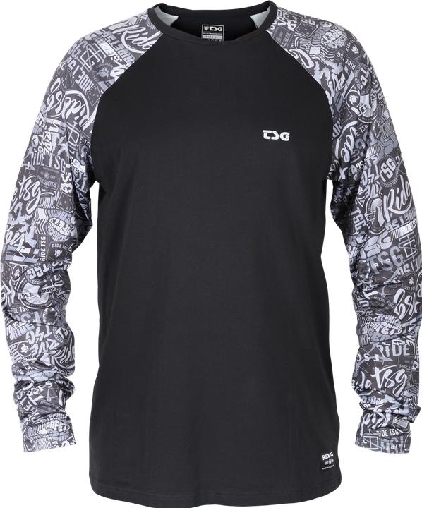 Produktbild TSG l/s raglan t-shirt stickersleeve (S)