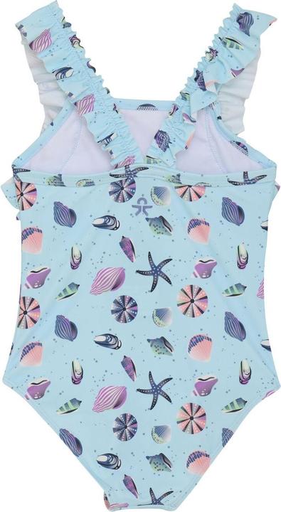 Color Kids Kid's Swimsuit with Frills AOP (128)