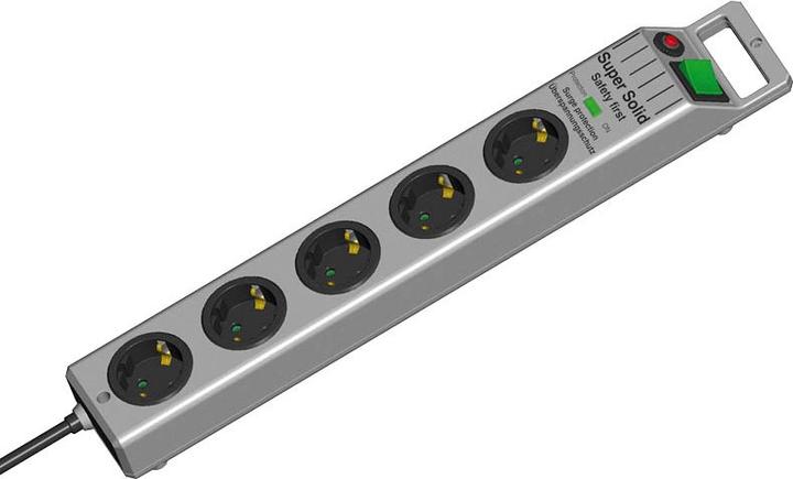 Immagine prodotto Brennenstuhl Super Solid (5 x, CEE 7/3, 2.50 m)