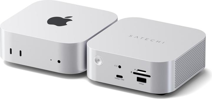 Produktbild Satechi Thunderbolt 5 CubeDock ze slotem na SSD | 8K | PD do 140W (7 Ports)