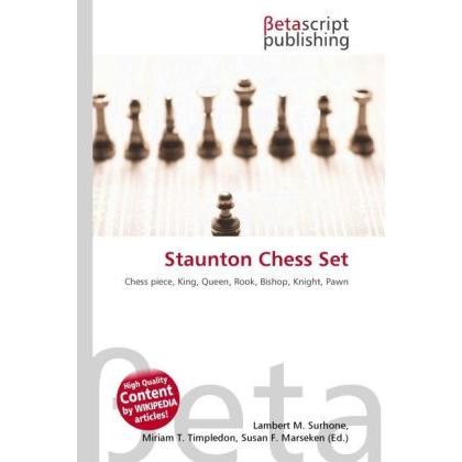 Staunton Chess Set, Ratgeber