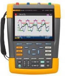 Produktbild Fluke 190-204-III Hand-Oszilloskop (Scope-Meter) 200MHz 4-Kanal 2.5 GSa/s 30 kpts 8 Bit 1 Set (CAT III 1000V, CAT IV 600V)
