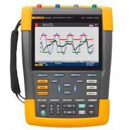 Fluke, Multimeter, 190-204-III Hand-Oszilloskop (Scope-Meter) 200MHz 4-Kanal 2.5 GSa/s 30 kpts 8 Bit 1 Set (CAT III 1000...