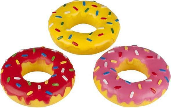 Produktbild Pet Toys Dog toy donut & sound 15cm (Snackbeutel Hund)