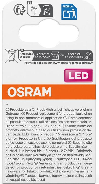 Produktbild Osram LED Leuchtmittel LED STAR PAR16 3.7W 840 GU10 Neutralweiss 4099854458620 (GU10, 3.70 W, 350 lm, 6 x, E)