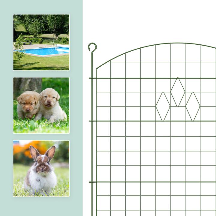 Actual product image Relaxdays 5x pond rail