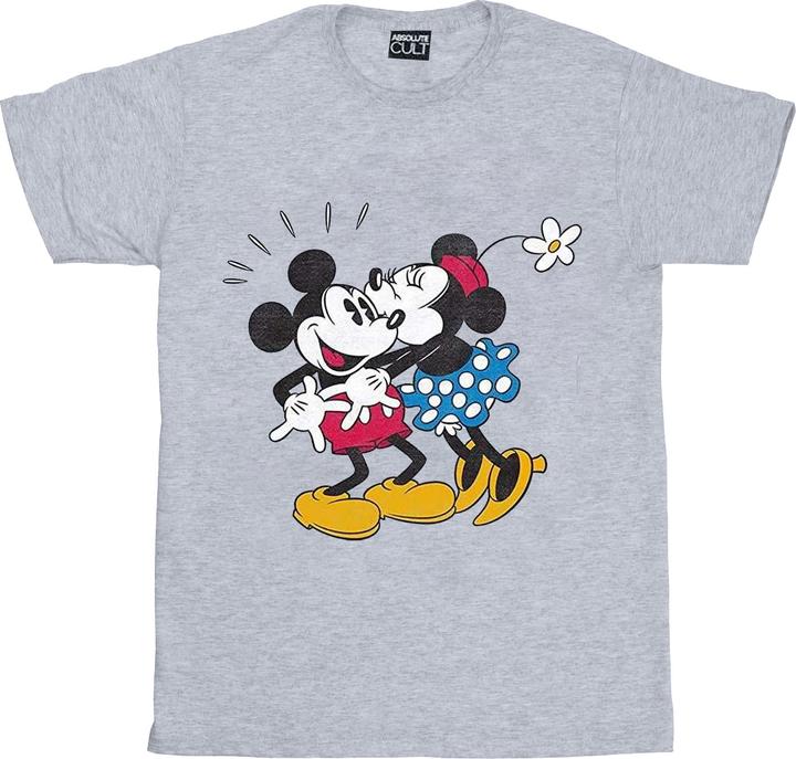 Immagine prodotto Disney Mickey Mouse Mickey And Minnie Kiss Maglietta Ragazzi (140, 146)