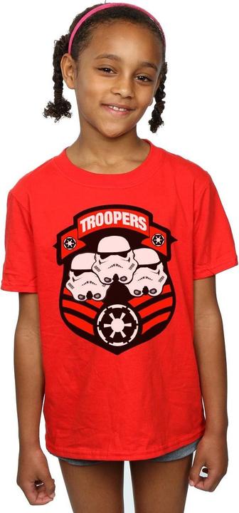 Produktbild Star Wars Stormtrooper Troopers TShirt Mädchen (128)