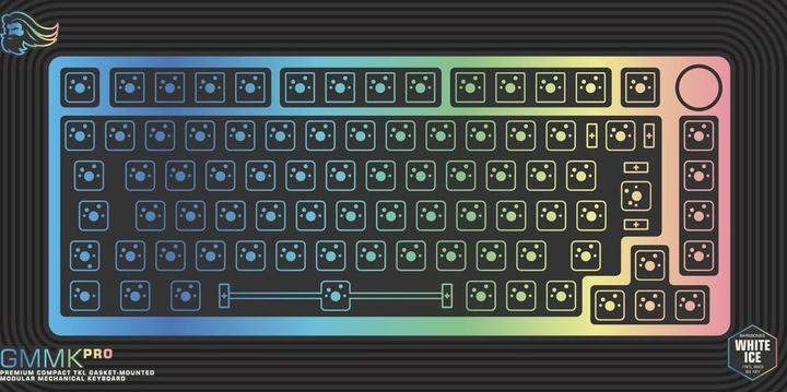 Actual product image Glorious PC Gaming Race GMMK Pro (Barebone, Cable)