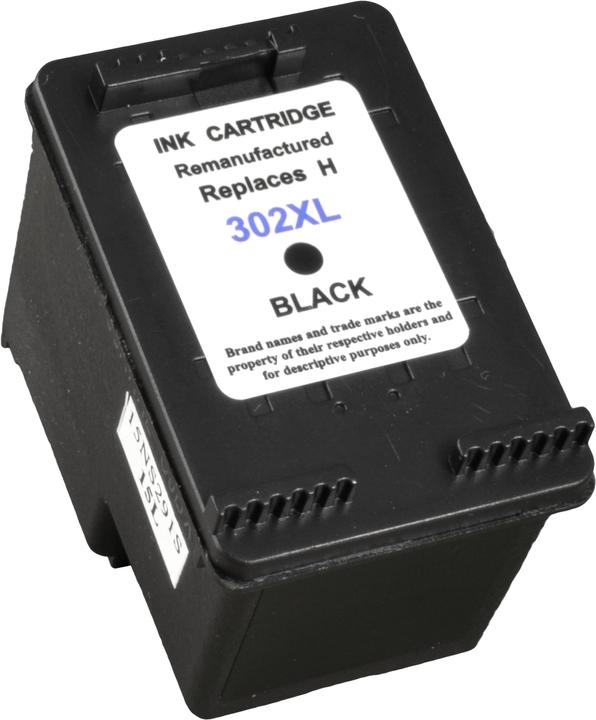 Ampertec Tinte ersetzt HP F6U68AE 302XL schwarz (BK)