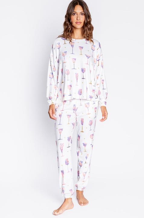 Produktbild Pj Salvage Pyjamaoberteil IT’S A WINEFUL LIFE (XS)
