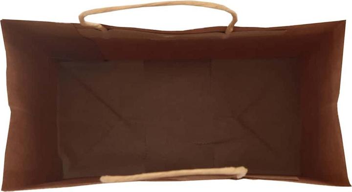 Produktbild vidaXL Kraftpapiertüten 50 Stk. mit Henkel Schwarz 32x17x44 cm Papiertüte (50x)