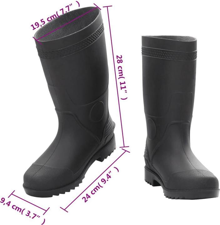 Actual product image vidaXL Gummistiefel (38)