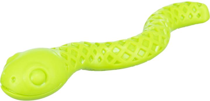 Trixie Dog Toy Snack Snake, 27 cm, Green (Dog chew toy)