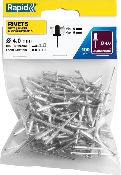 Produktbild Rapid Standard Blindniete Ø 4,0 x 12 mm