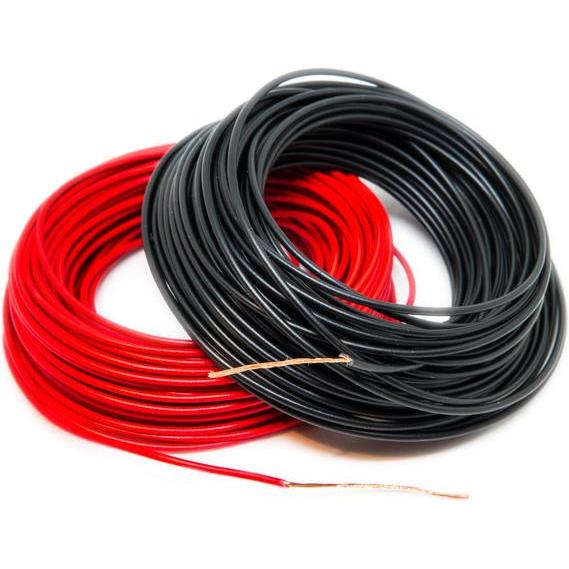 Swaytronic, Zubehör Solarenergie, Aderleitung6mm² schwarz/1m (Solarkabel)