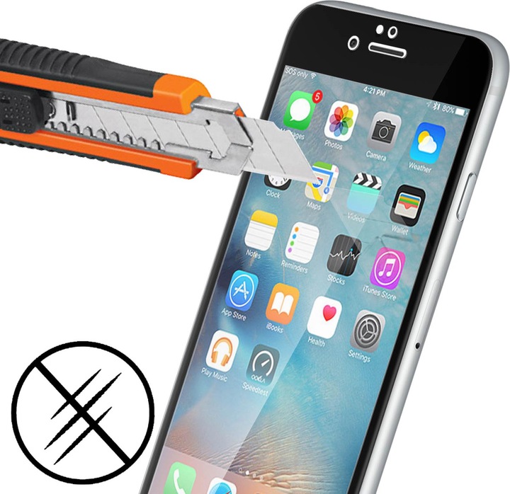 Produktbild Avizar Edge to Edge Bildschirmschutz, Display Folie (1 Stück, Apple iPhone 6s)