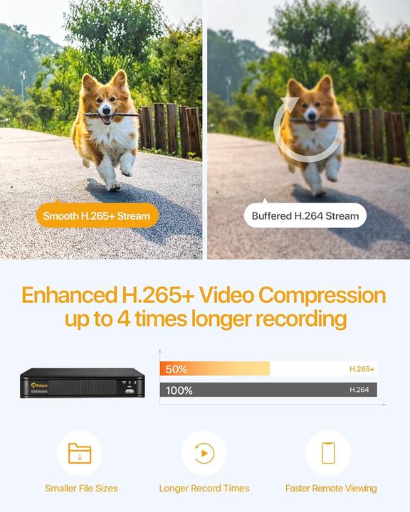 Actual product image Anlapus 1080P HD Überwachungskamera-Set