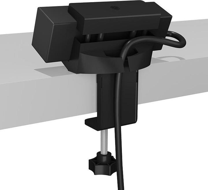 Actual product image Icy Box IB-MSA106-HH USB Hub- & Steckdosenleistenhalterung