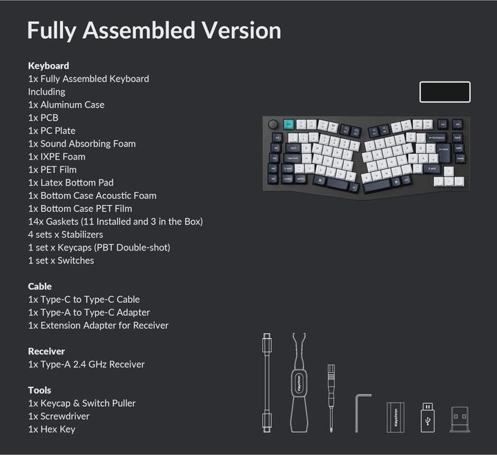 Actual product image Keychron Q10 Max (CH, Cable, Wireless)