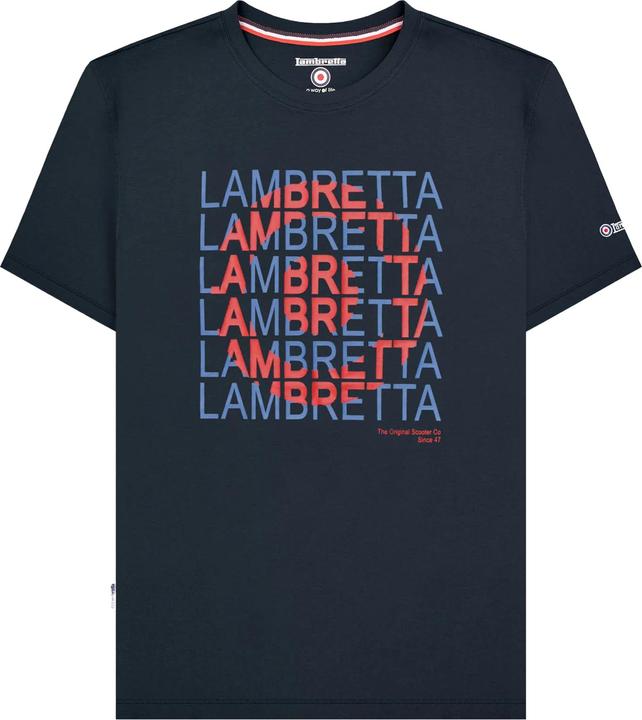 Actual product image Lambretta Mens Heritage SS25 Target T-Shirt (M)