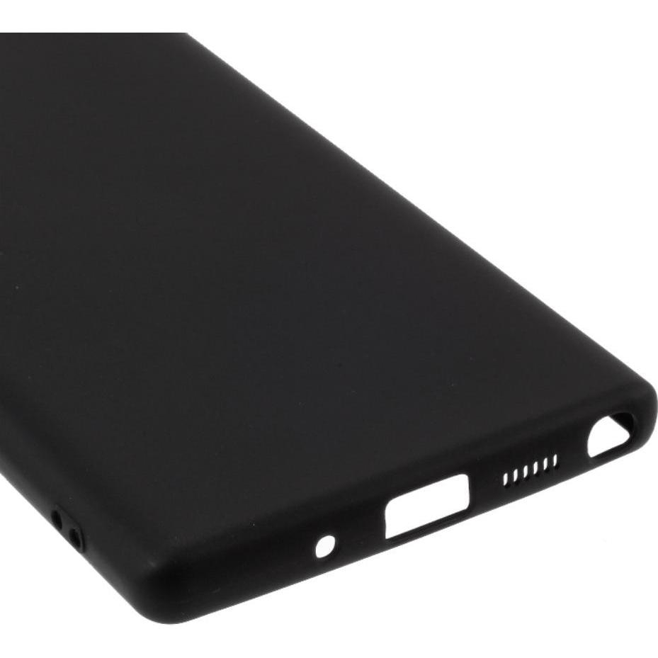 Thumbnail - Cover-Discount Galaxy Note 20 - Matte Silikon Gummi Hülle schwarz (Samsung Galaxy Note 20), Smartphone Hülle, Schwarz