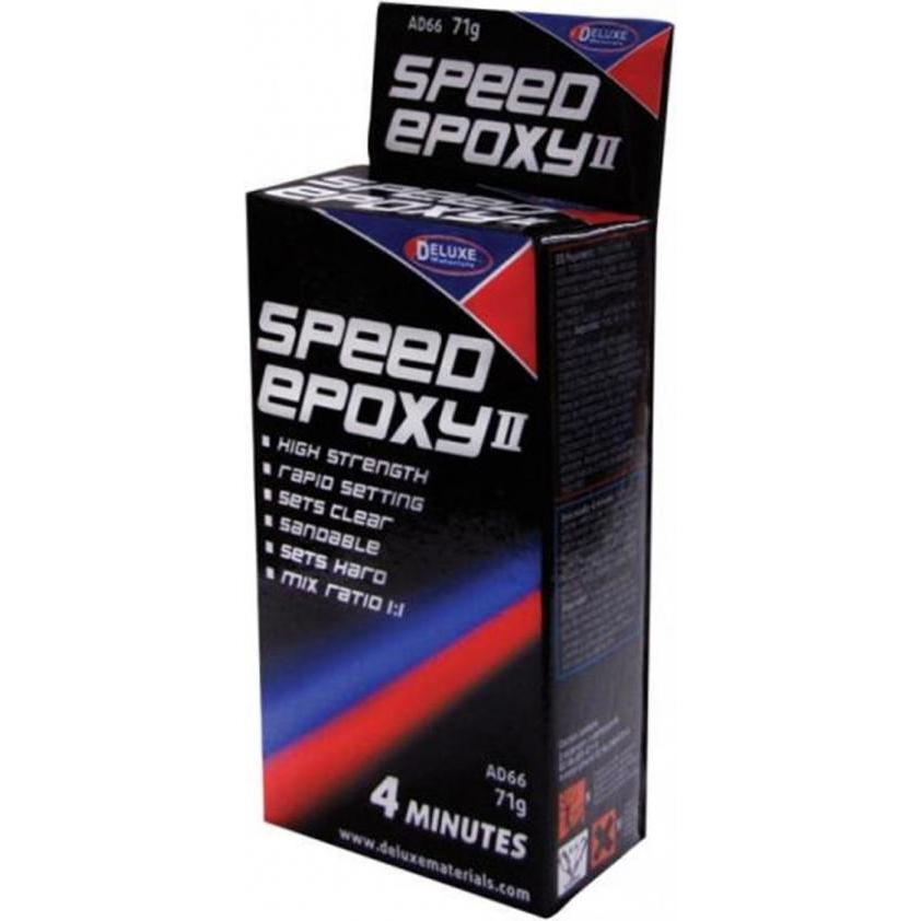 Deluxe Materials, Klebstoff, Speed Epoxy II 4 min 71g (110 g, 1 ml)
