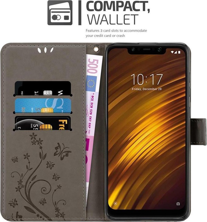 Immagine prodotto Cadorabo Copertina del libro di fiori (Xiaomi Pocophone F1)