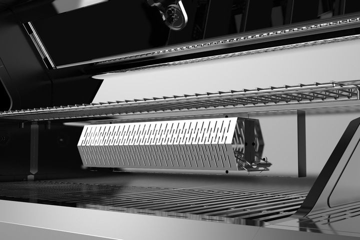 Produktbild Grillfürst G621G 6-Brenner Edelstahl-Gasgrill mit Hochtemperaturbrenner, Heckbrenner und Gusseisen R (21 kW)