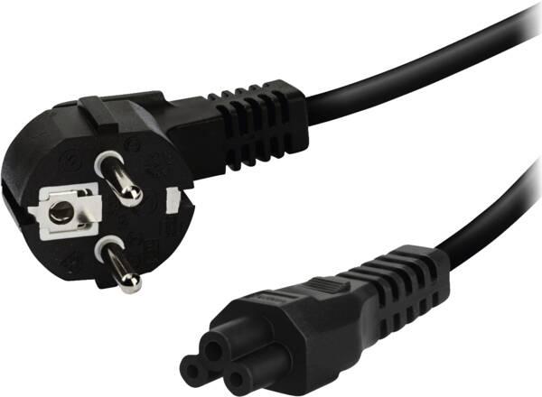 Produktbild Vivanco Kaltgerätekabel 3pol. IEC 320 5c Stecker, 1,8m (1.80 m)