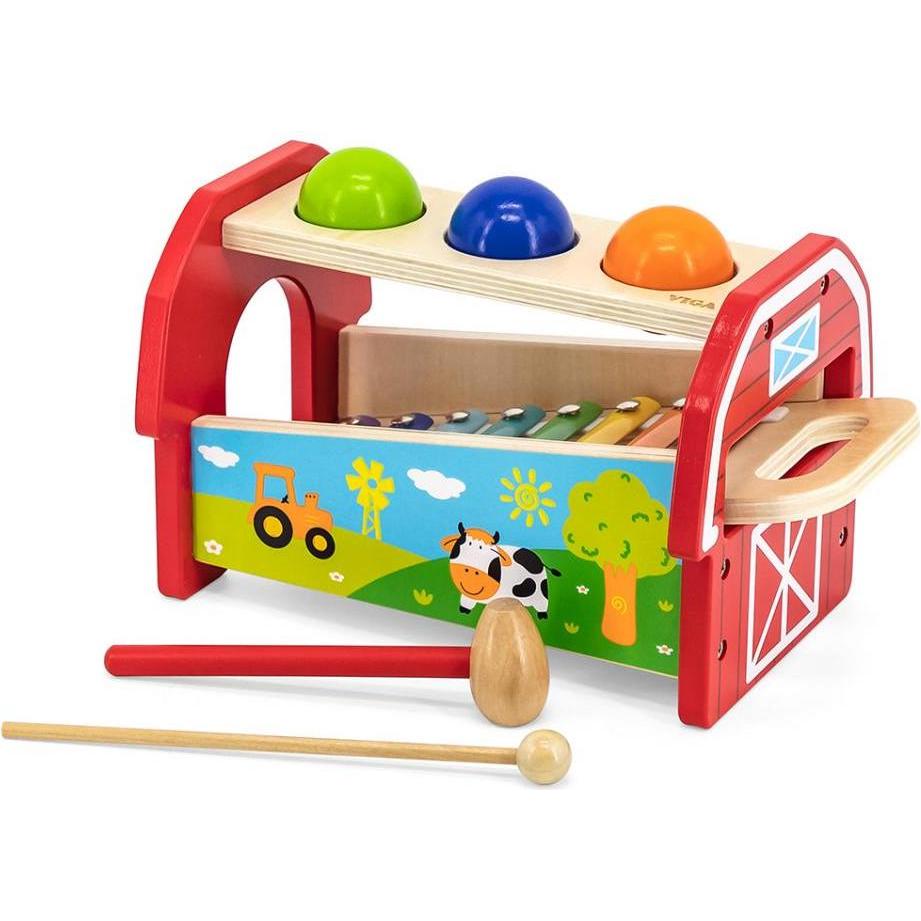 Viga Toys Klopfbank Xylophon